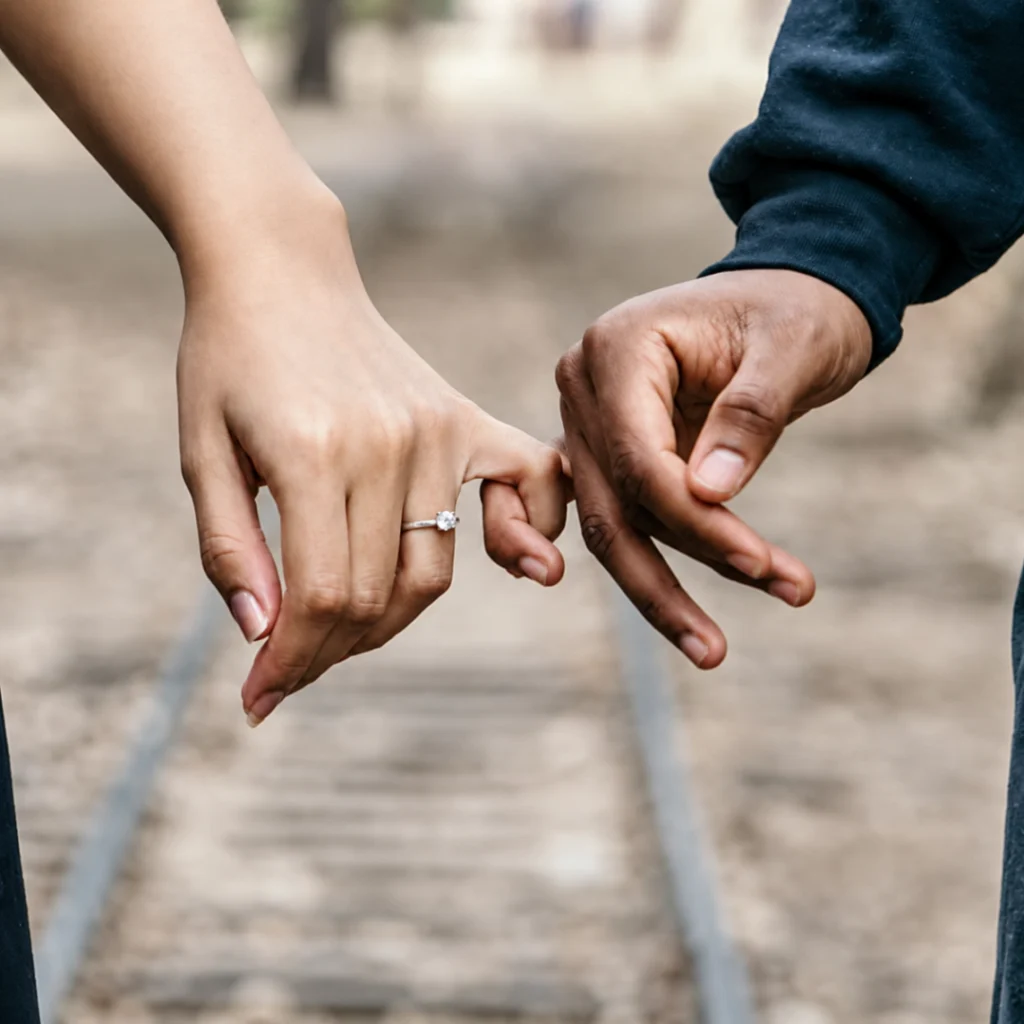 Parent et enfant main dans la main : l’intérêt de l’enfan